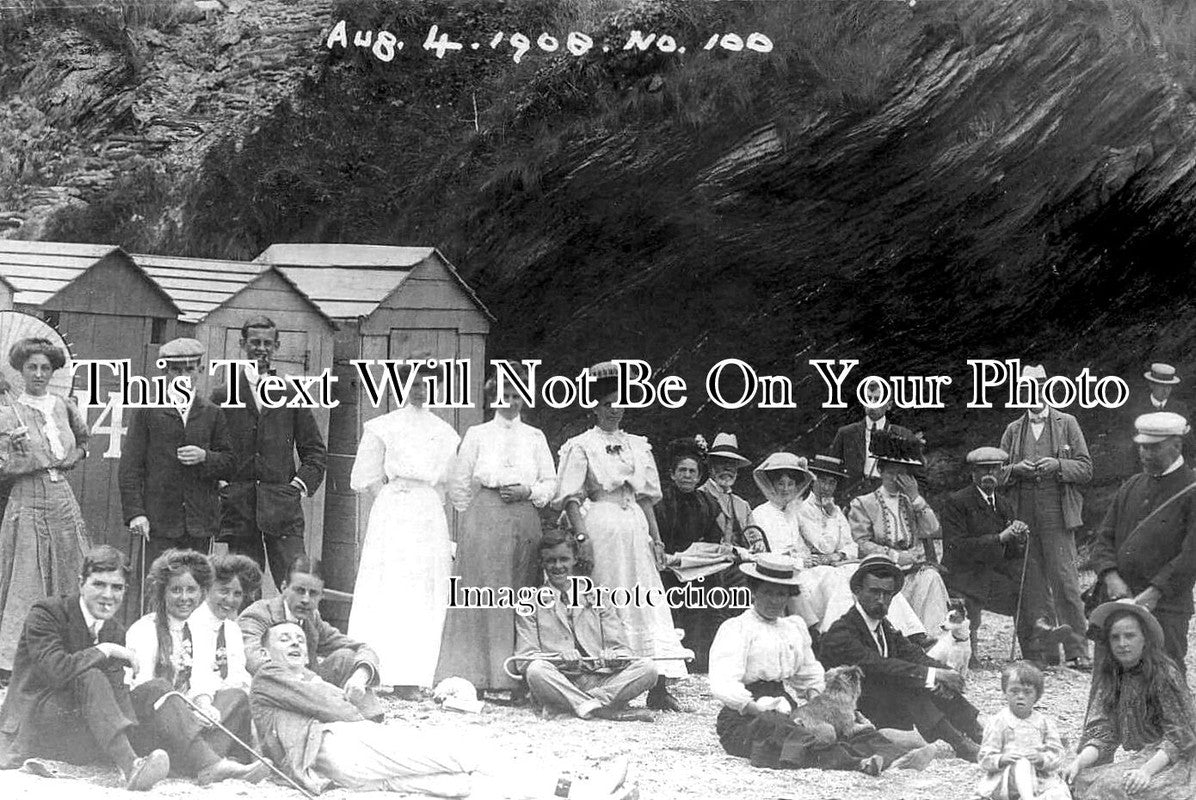 DE 2792 - Ilfracombe Beach, Devon 1908