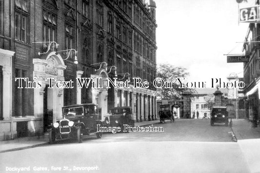 DE 2794 - Dockyard Gates, Fore Street, Devonport, Devon