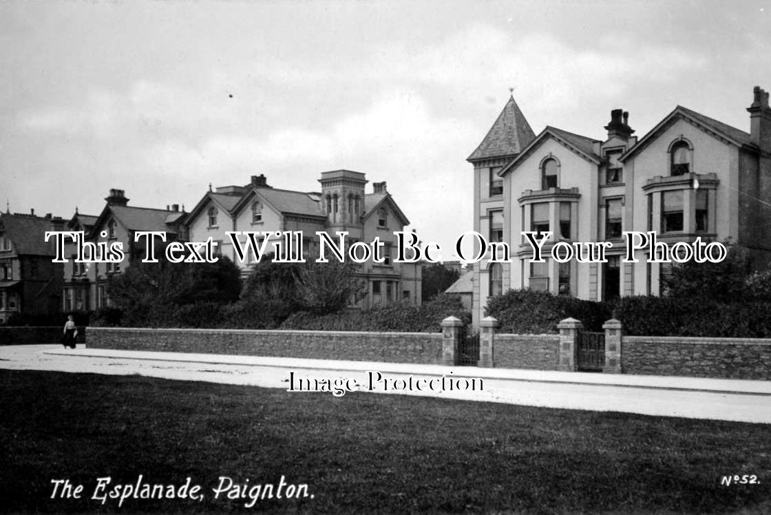 DE 280 - The Esplanade, Paignton, Devon c1920