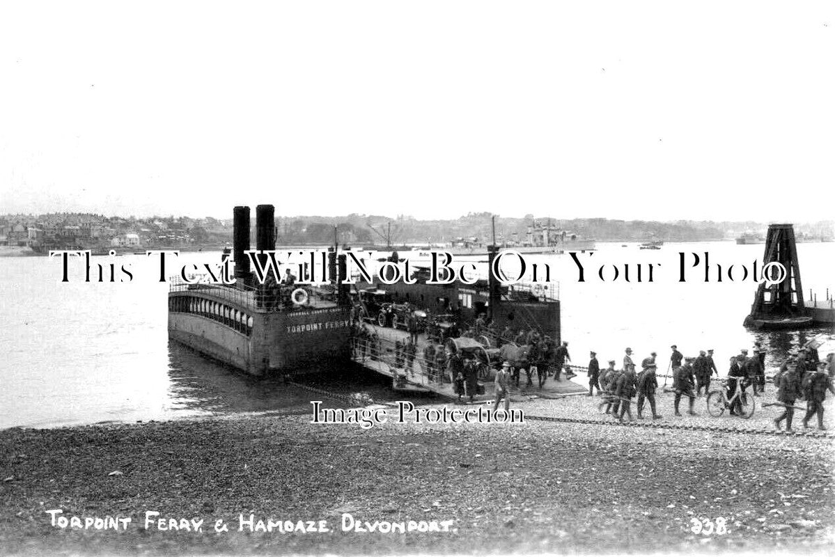 DE 2831 - Torpoint Ferry & Hamoaze, Devonport, Devon