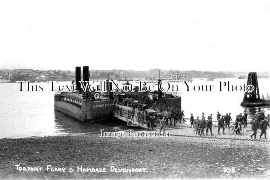 DE 2831 - Torpoint Ferry & Hamoaze, Devonport, Devon