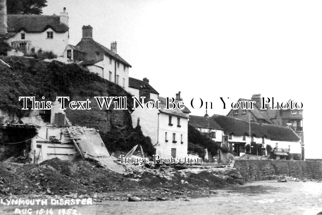 DE 2847 - Lynmouth Flood Disaster, Devon c1952
