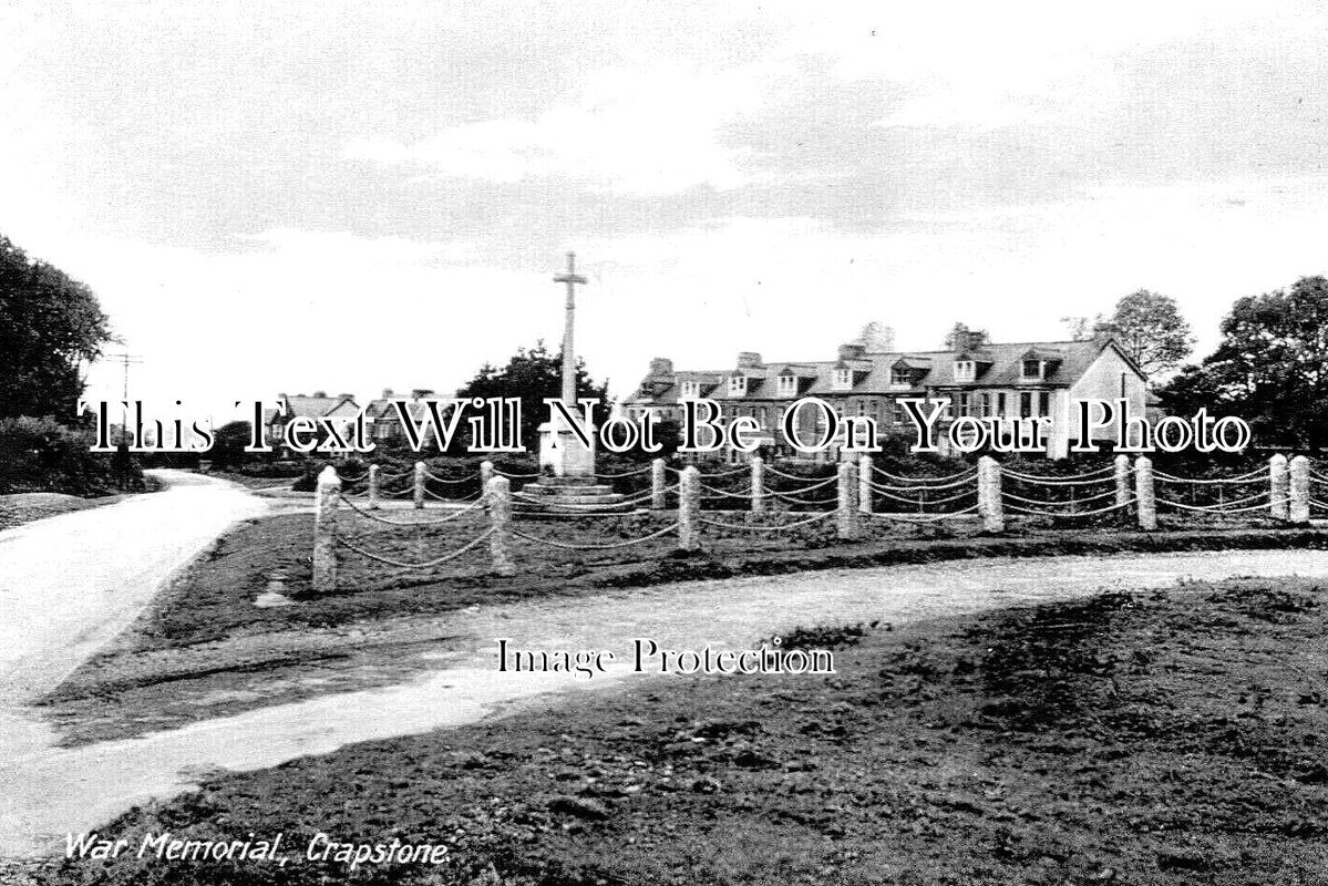 DE 2853 - Crapstone War Memorial, Devon c1925 WW1 – JB Archive
