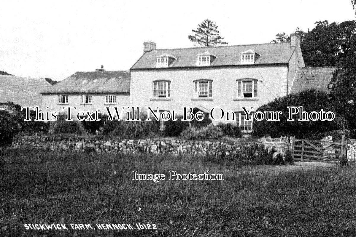 DE 2855 - Stickwick Farm, Hennock, Chudleigh, Devon c1921