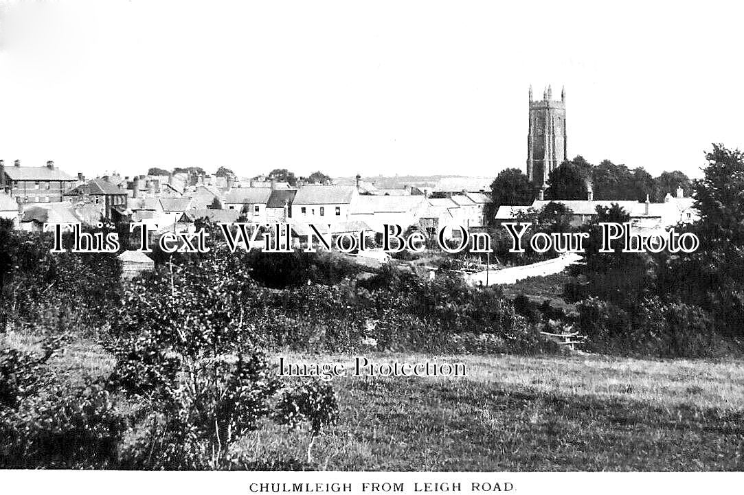 DE 2859 - Chulmleigh From Leigh Road, Devon c1912
