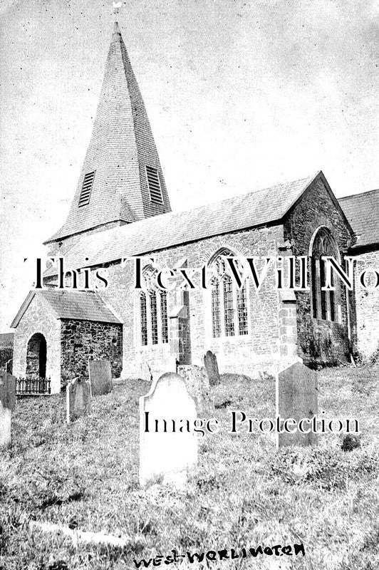 DE 2881 - West Worlington Church, Devon c1911