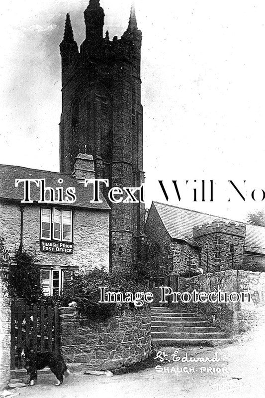 DE 2893 - Shaugh Prior Church & Post Office, Devon