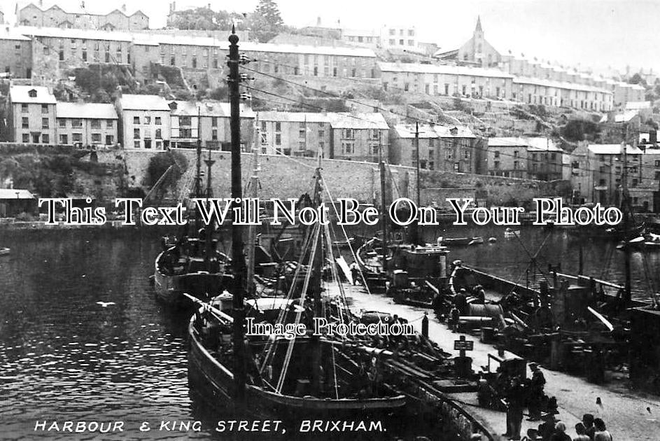 DE 2909 - Harbour & King Street, Brixham, Devon