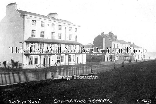 DE 2930 - Station Road, Sidmouth, Devon c1913