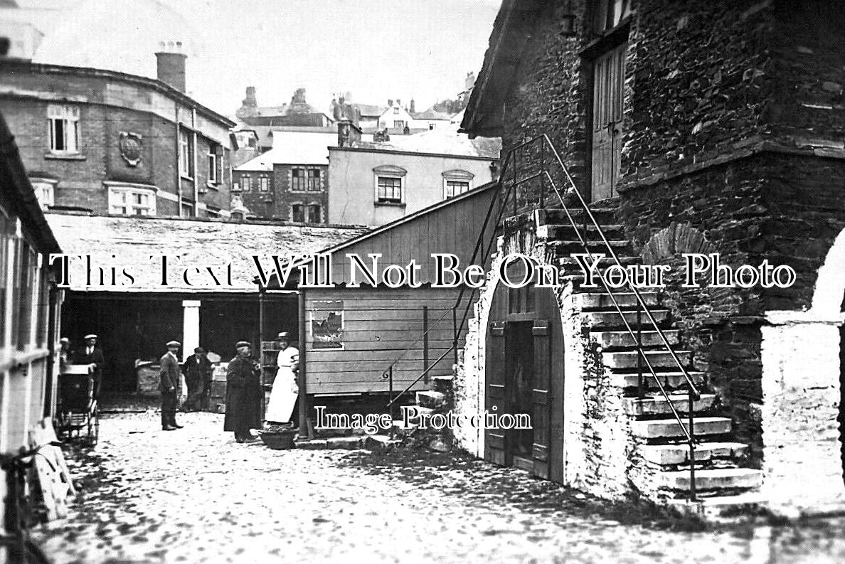 DE 2964 - The Market, Dartmouth, Devon c1924