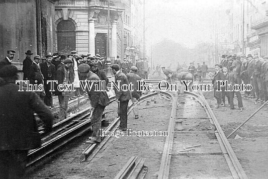 DE 2984 - Laying Tram Lines, Eastgate & Westgate, Gloucester