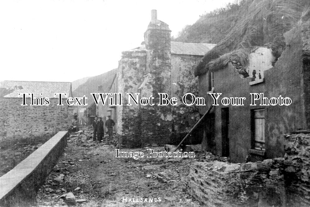 DE 2985 - Hallsands After The Storm, Devon c1917