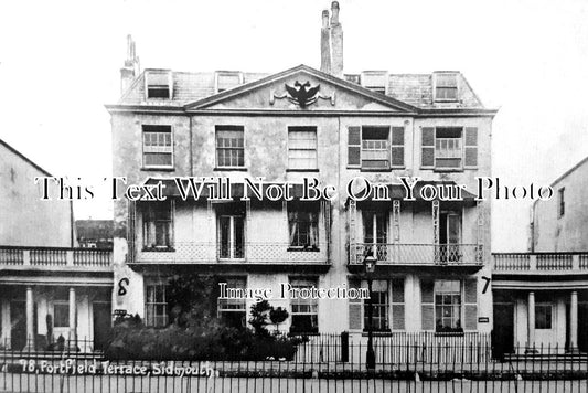 DE 2991 - 18 Fortfield Terrace, Sidmouth, Devon c1909