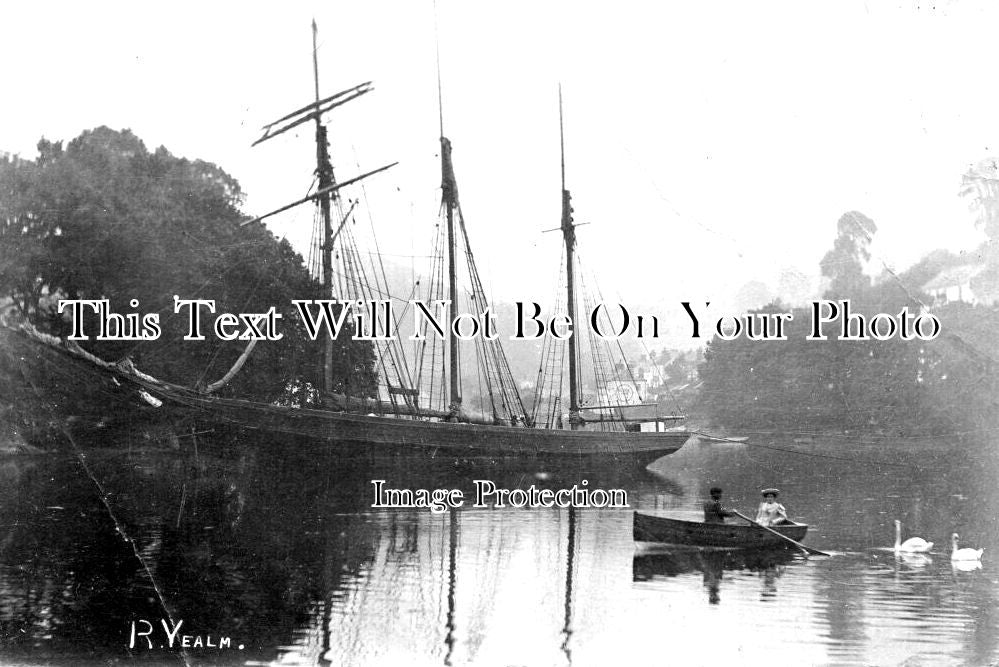 DE 3010 - River Yealm, Devon c1917