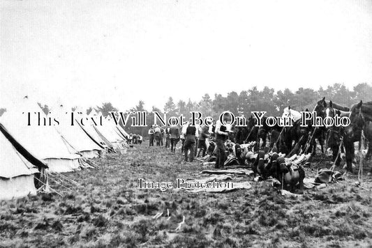 DE 3024 - Woodbury Common Yeomanry Military Camp, Devon c1907