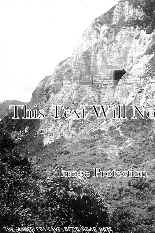 DE 3043 - The Smugglers Cave, Beer Head, Devon