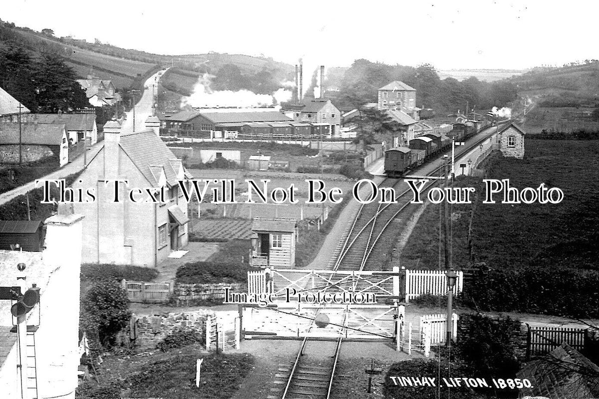 DE 3051 - Tinhay Lifton Railway Crossing & Station, Devon