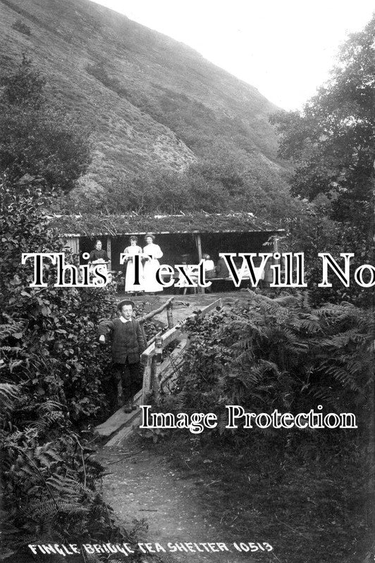 DE 3067 - Fingle Bridge Tea Shelter, Devon