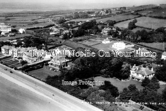 DE 3078 - Instow Promenade From The Air, Devon