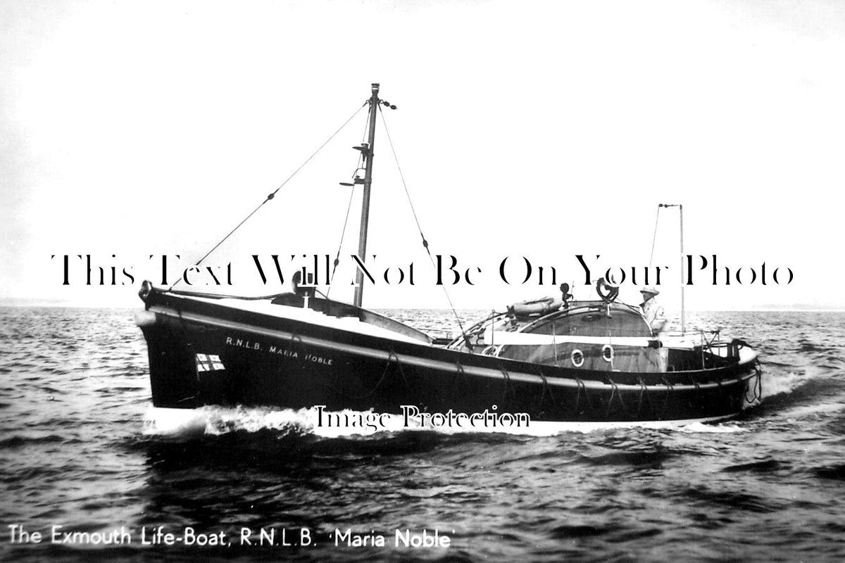 DE 3145 - The Exmouth Lifeboat RNLB Maria Noble, Devon