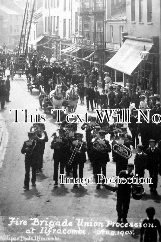 DE 315 - Ilfracombe Fire Brigade, Devon 1905