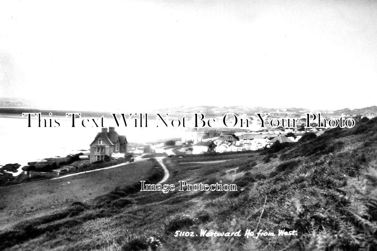 DE 3155 - Westward Ho From West, Devon c1953