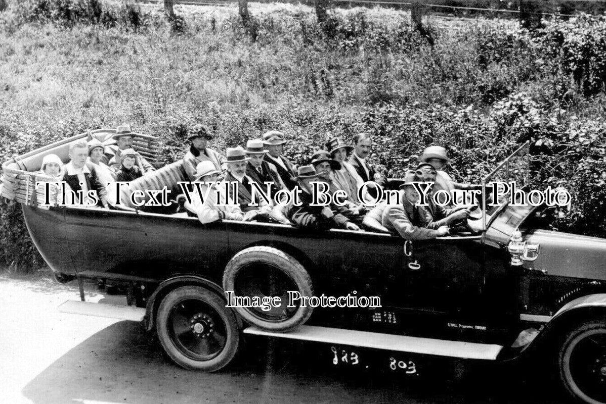 DE 3158 - Torquay Charabanc, Devon c1920
