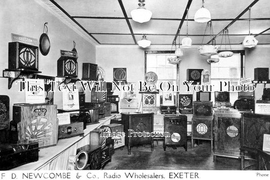 DE 3232 - FD Newcombe & Co Radio Wholesalers, Exeter, Devon