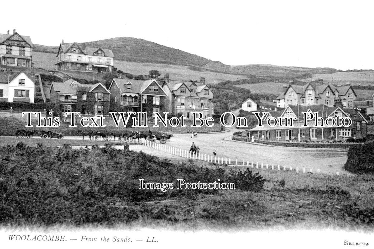 DE 3310 - Woolacombe From The Sands, Devon