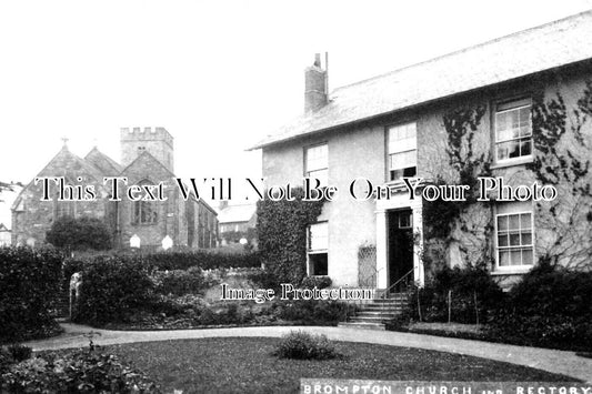 DE 3345 - Brompton Regis Church & Rectory, Devon c1918