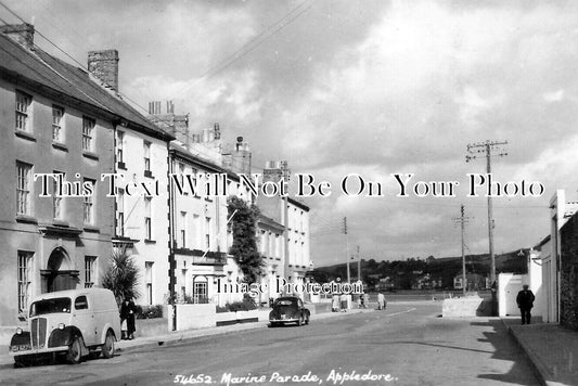 DE 3354 - Marine Parade, Appledore, Devon c1956