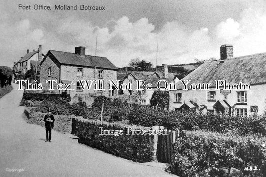 DE 338 - Post Office, Molland Botreaux, Devon c1910