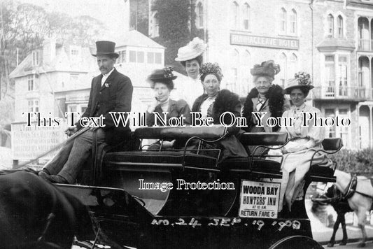 DE 3395 - Runnacleave Hotel, Wooda Bay, Ilfracombe, Devon c1908