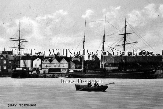 DE 342 - The Quay, Topsham, Devon c1906
