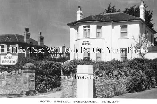 DE 3470 - Hotel Bristol, Babbacombe, Torquay, Devon