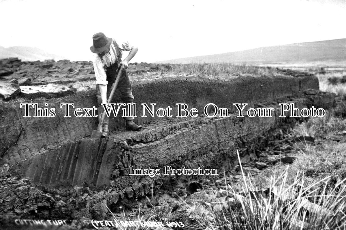 DE 3478 - Cutting Turf, Dartmoor, Devon