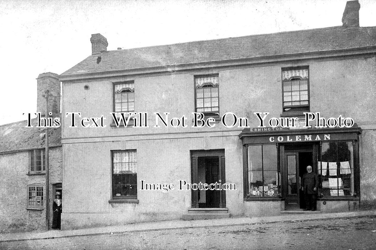 DE 3540 - Ermington Post Office, Devon c1906