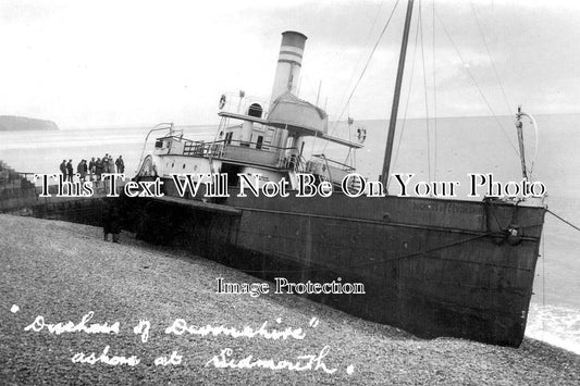 DE 3550 - Duchess Of Devonshire Shipwreck, Sidmouth, Devon