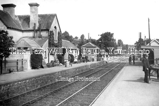 DE 3557 - Braunton Railway Station, Devon c1910