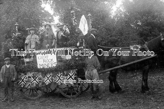 DE 3558 - 1st Prize, Bovey Tracey Carnival, Devon 1912