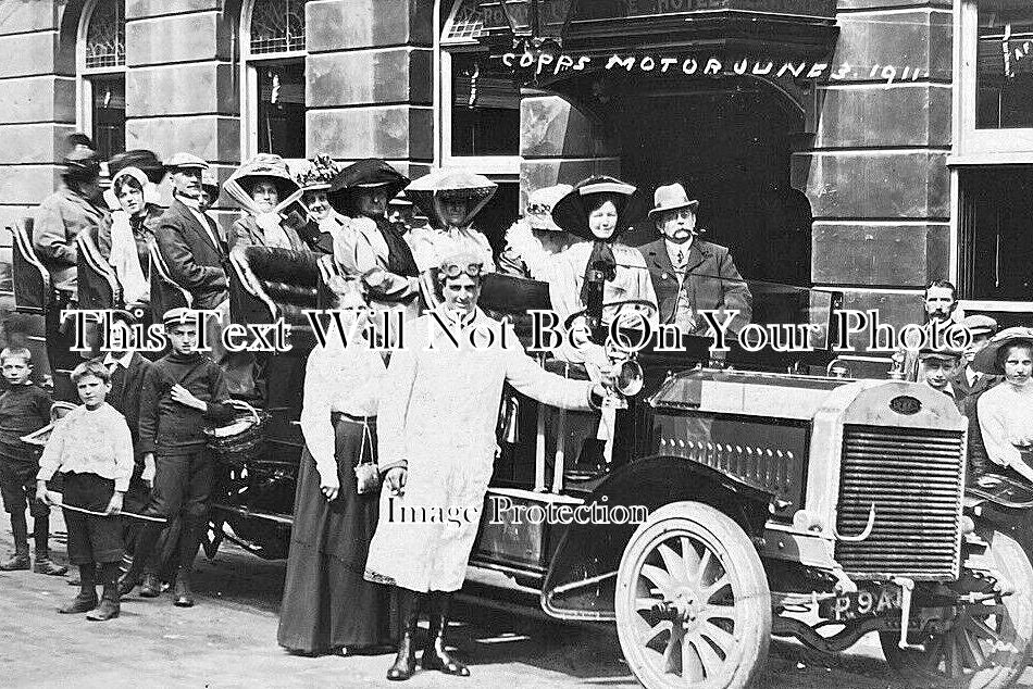 DE 3598 - Copps Motor Charabanc, Devon 1911