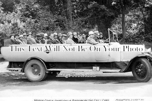 DE 3622 - Grey Cars Charabanc, Torquay, Devon