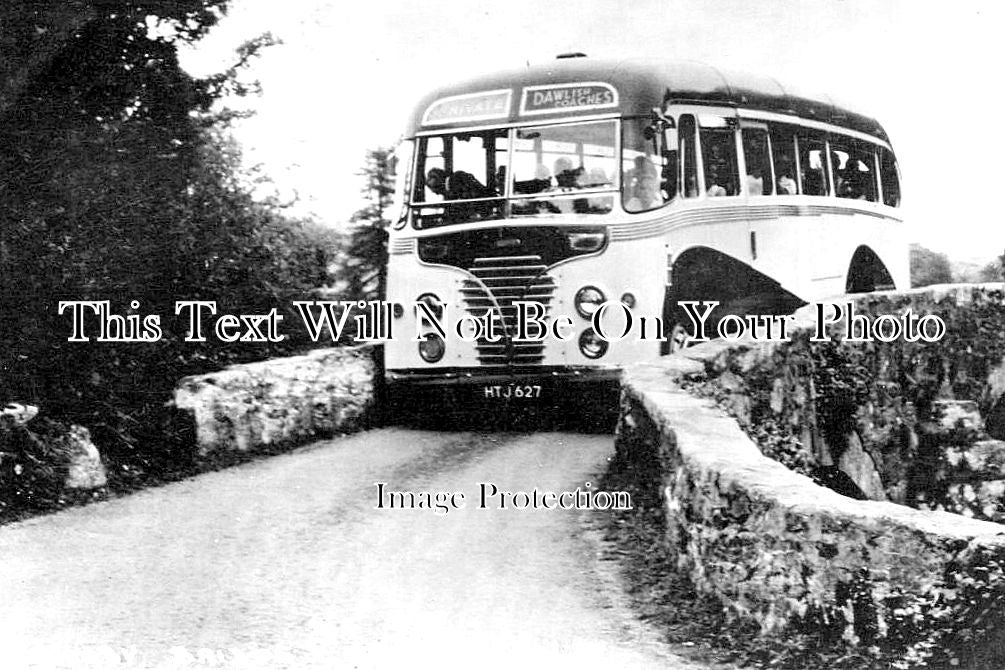 DE 3627 - Coach On Huccaby Bridge, Dartmoor, Devon