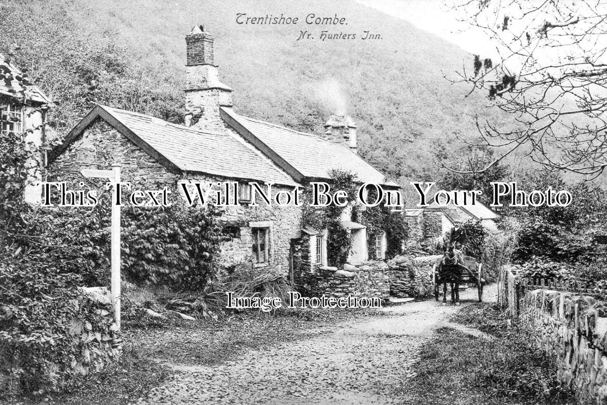 DE 3636 - Trentishoe Combe Near Hunters Inn, Combe Martin, Devon