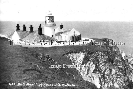 DE 3667 - Bull Point Lighthouse, Devon c1960
