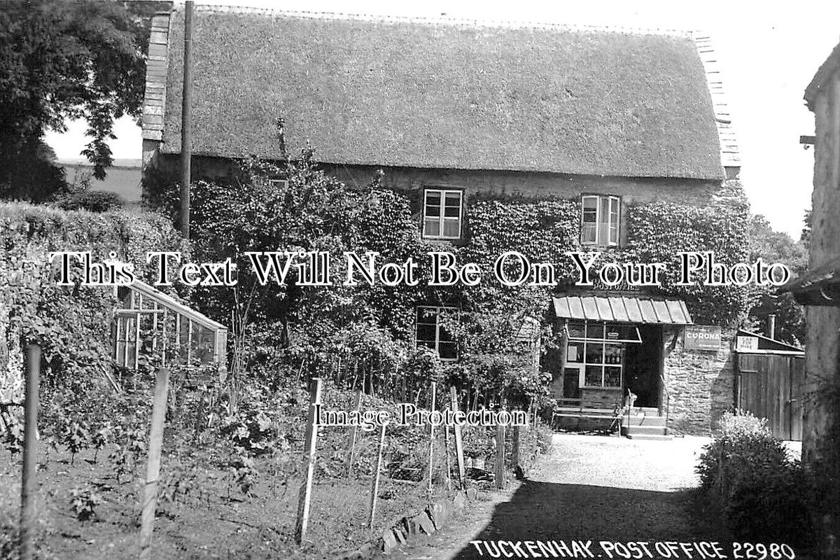 DE 3668 - Tuckenhay Post Office, Devon c1951