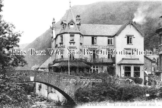 DE 3674 - Lyndale Hotel, Lyn Bridge, Lynmouth, Devon