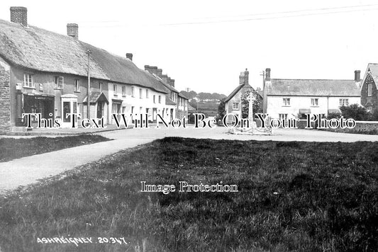 DE 3679 - Ashreigney Post Office, Devon c1936
