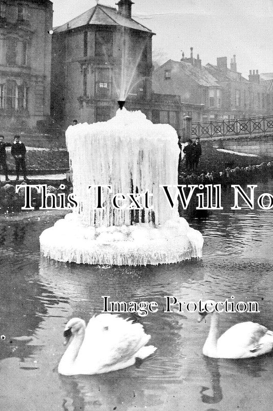 DE 3684 - Frozen Fountain, Dawlish, Devon 1912