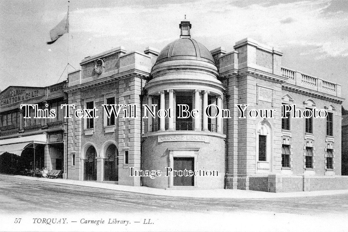DE 3712 - Carnegie Library, Torquay, Devon